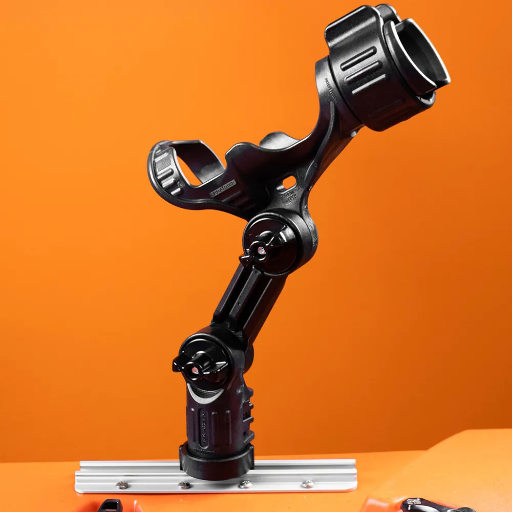 Omega Pro Rod Holder with Track Mounted LockNLoad Mounting System