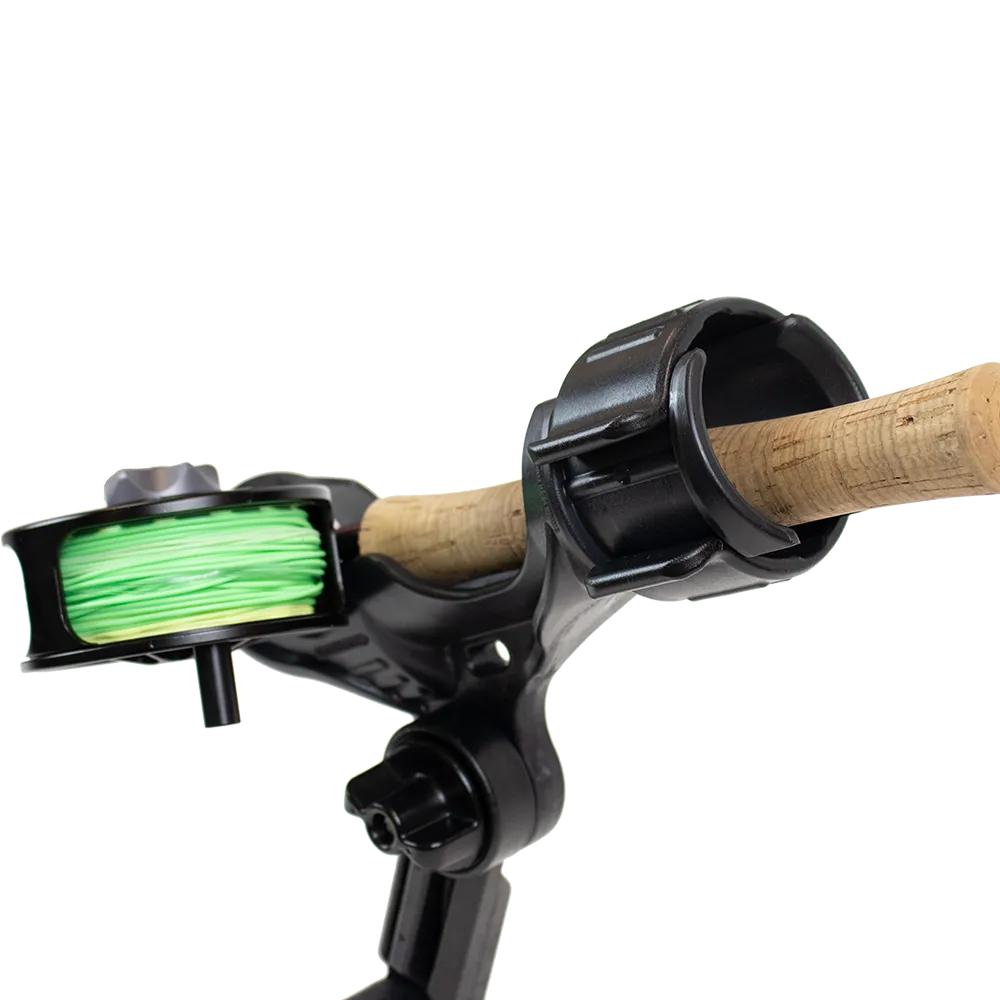 Omega Rod Holder with Track Mounted LockNLoad Mounting System