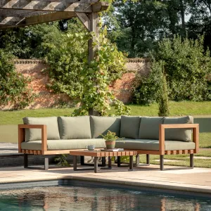 Outdoor Oad Corner Sofa Set | Green