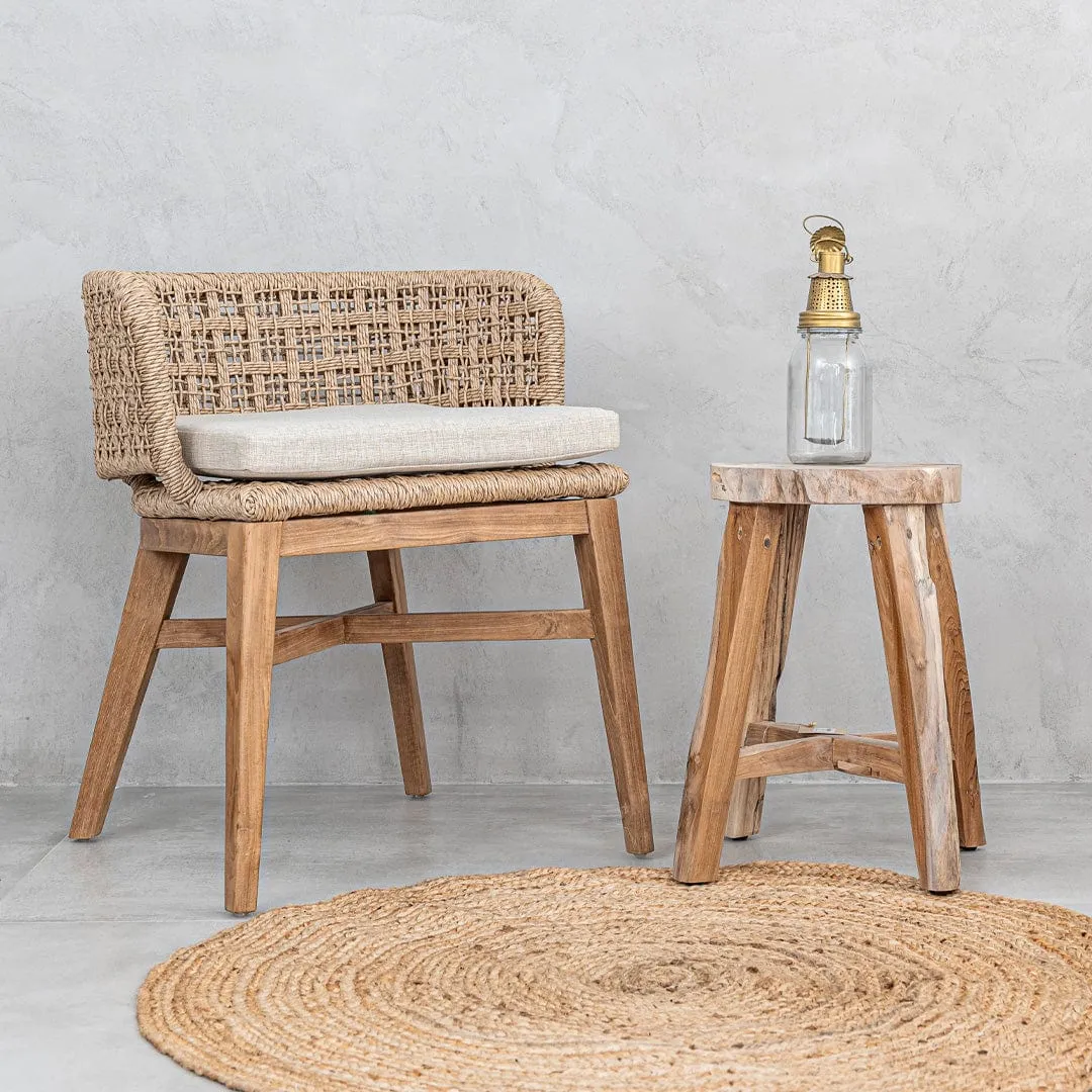 Outdoor Seat Cushion | Sand 48x48x5cm | Bodhi/Maluku Dining chair Zoco Home