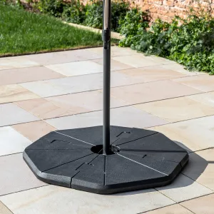 Outdoor Vazzano Cantilever Parasol Base | Black