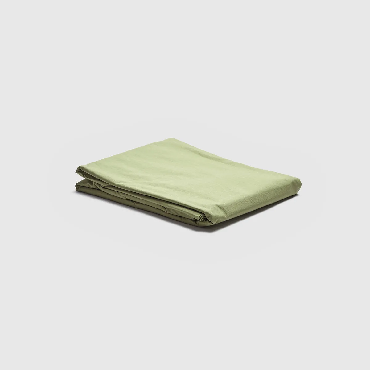 Pear Washed Cotton Percale Duvet Cover Piglet In Bed