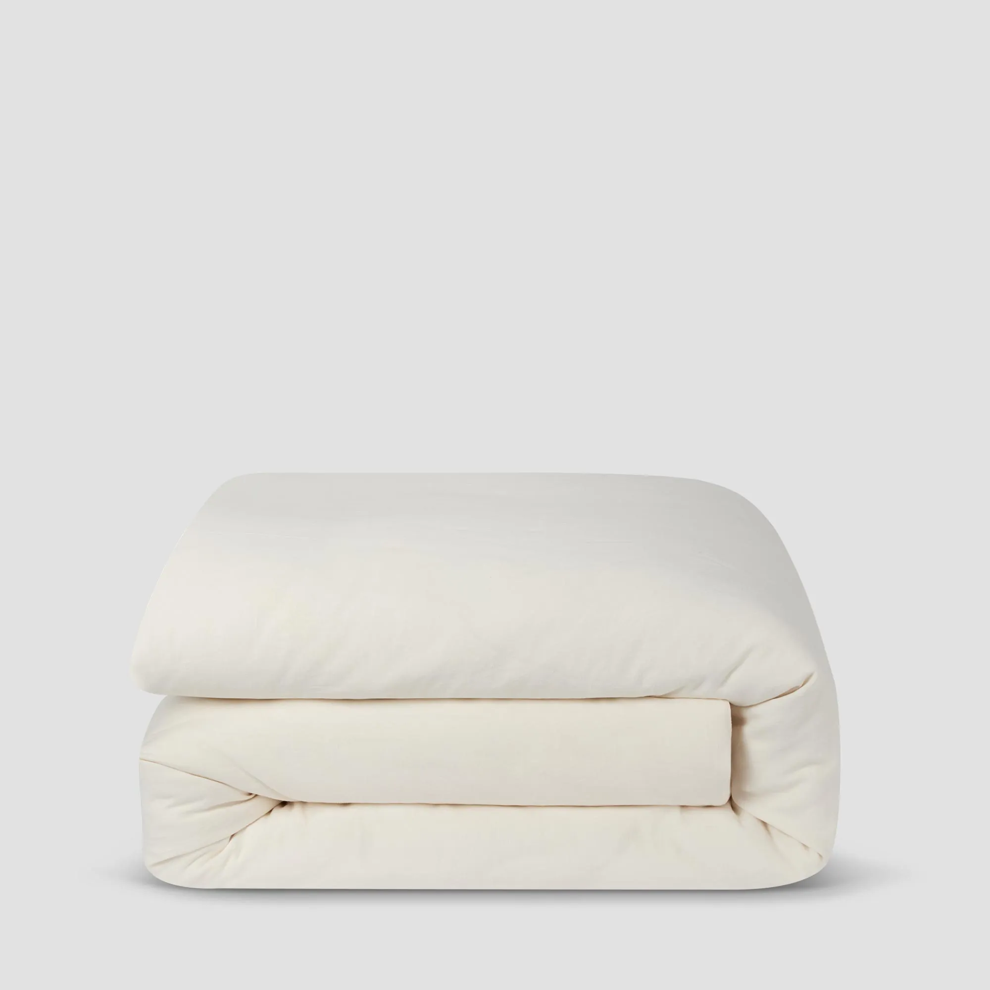 Pearl Linen Blend Duvet Cover Piglet In Bed