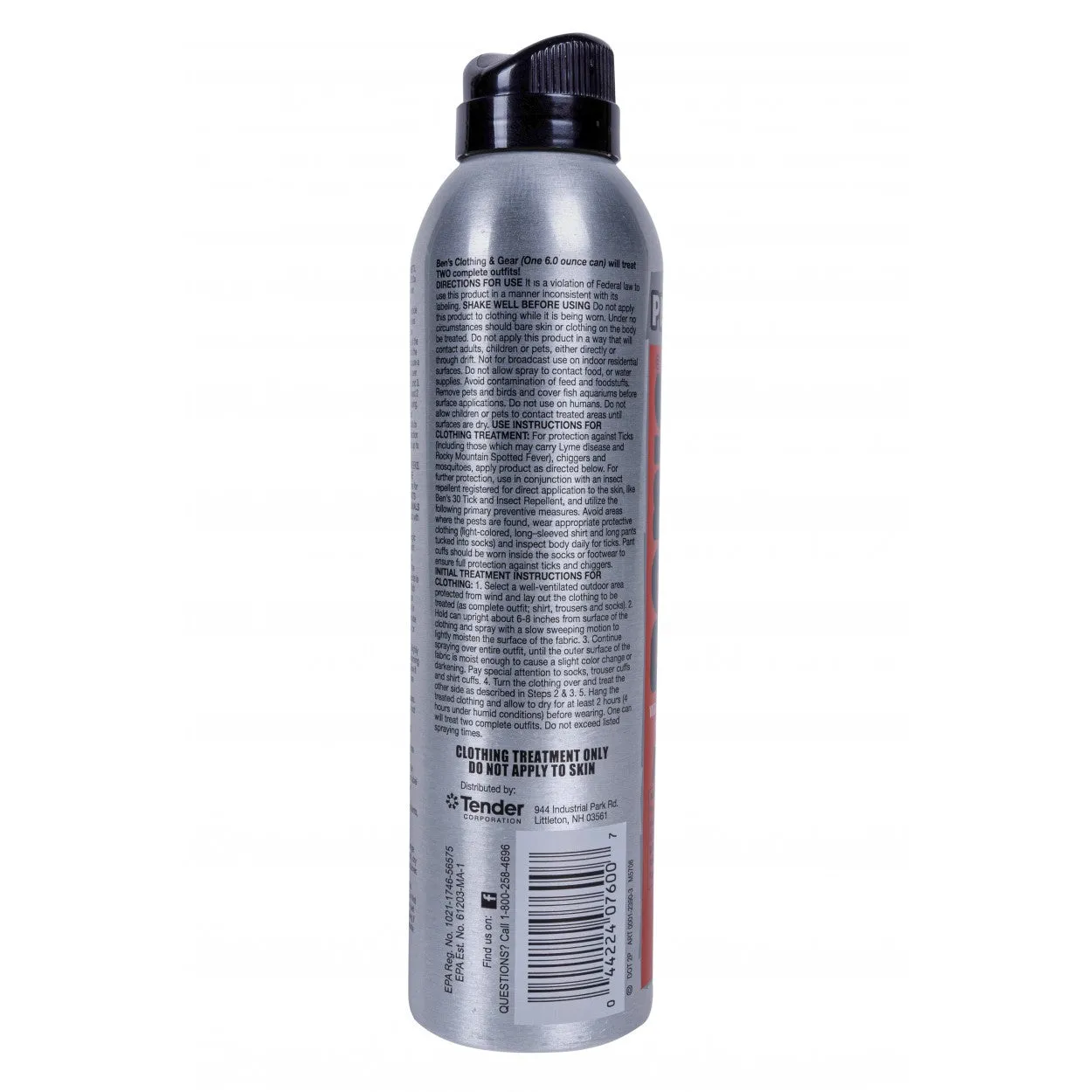 Permethrin Clothing & Gear Insect Repellent 6 oz. Continuous Spray