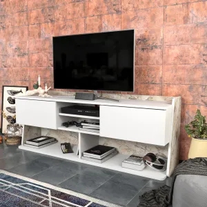 PICAS TV STAND WHITE EPHESUS Decorotika