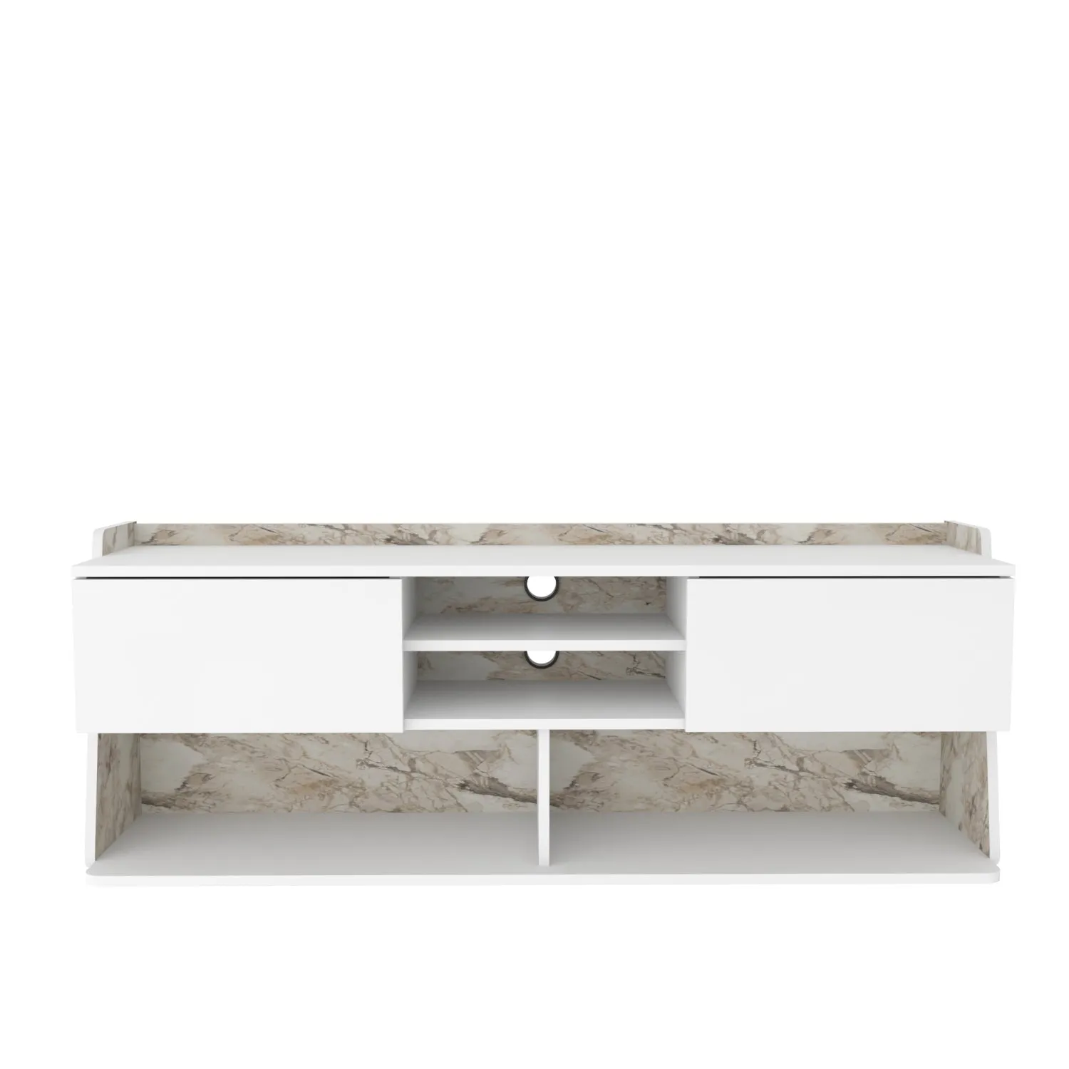 PICAS TV STAND WHITE EPHESUS Decorotika