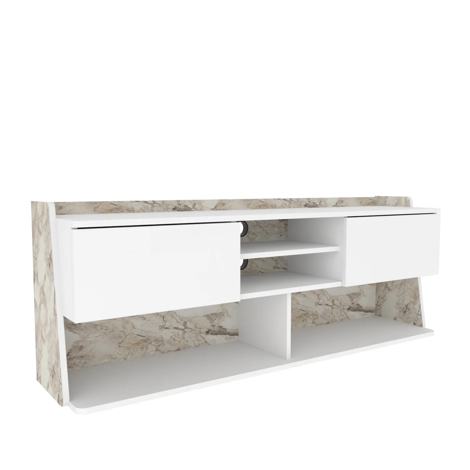 PICAS TV STAND WHITE EPHESUS Decorotika