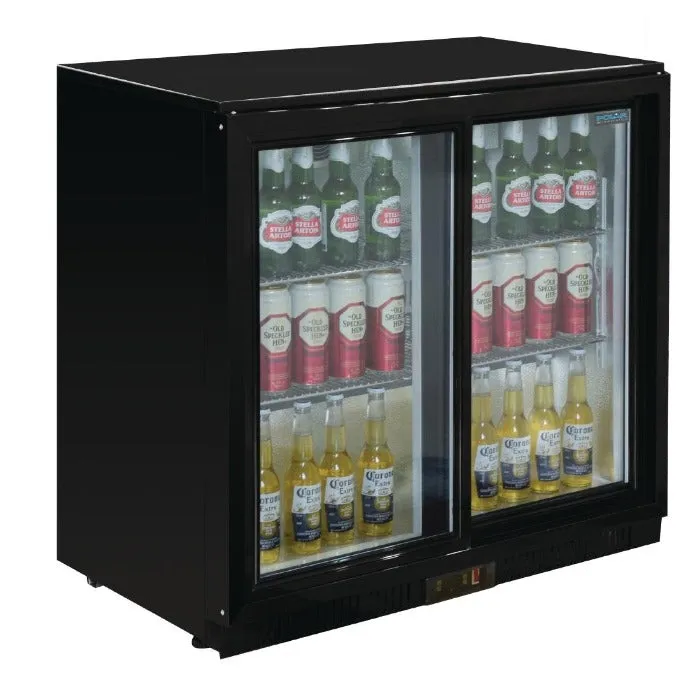 Polar 198L G-Series Under Counter Back Bar Cooler - Sliding Doors - GL010-A