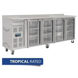 Polar 720L U-Series 4 Door Premium Bar Fridge - CK492-A