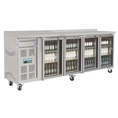 Polar 720L U-Series 4 Door Premium Bar Fridge - CK492-A