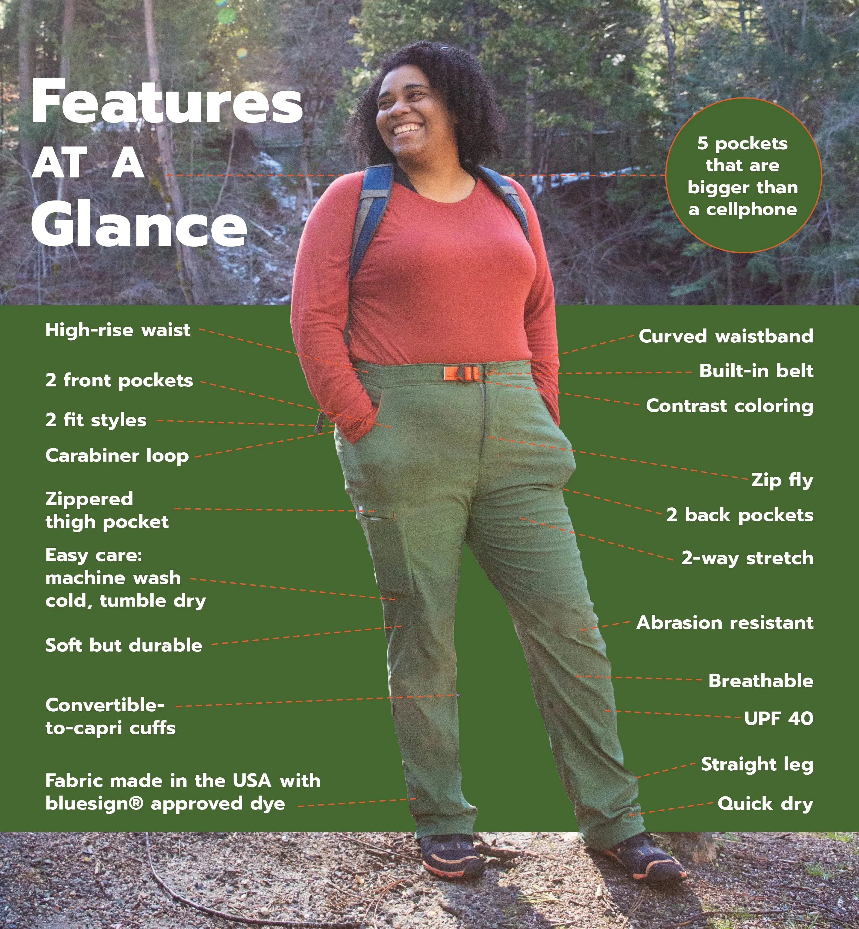 Ponderosa Pants River Fit