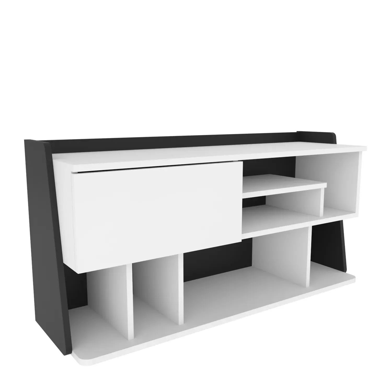 Raca 47" Wide TV Stand and Media Console for TVs up to 55" Decorotika