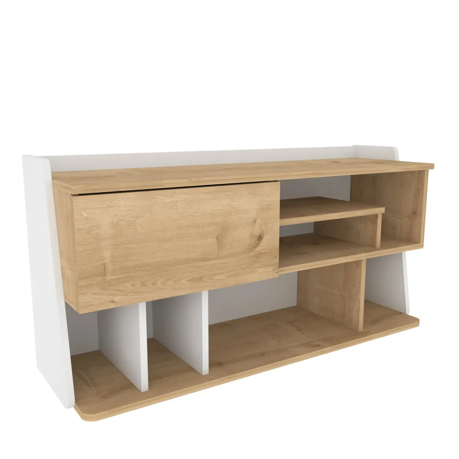 Raca 47" Wide TV Stand and Media Console for TVs up to 55" Decorotika