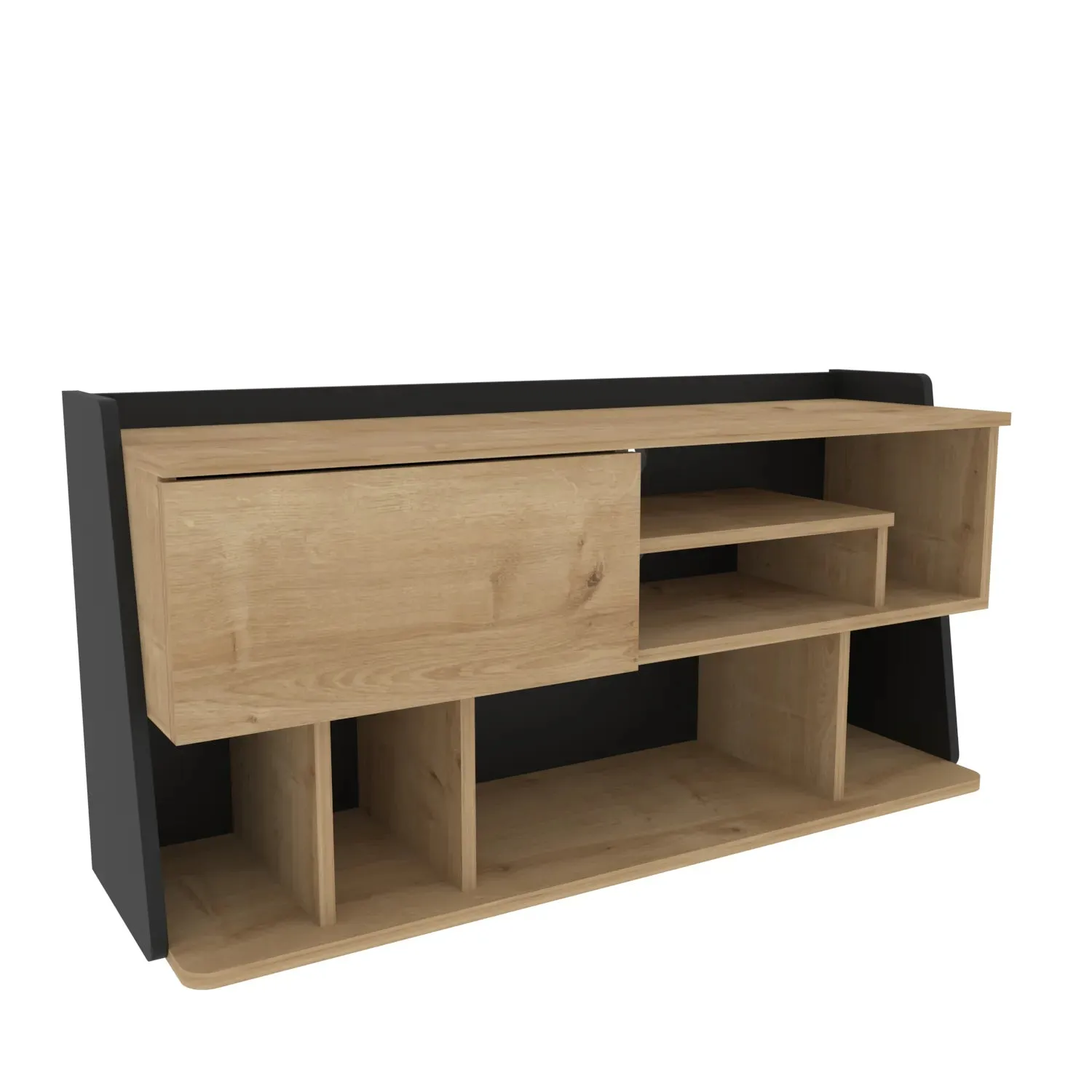 Raca 47" Wide TV Stand and Media Console for TVs up to 55" Decorotika