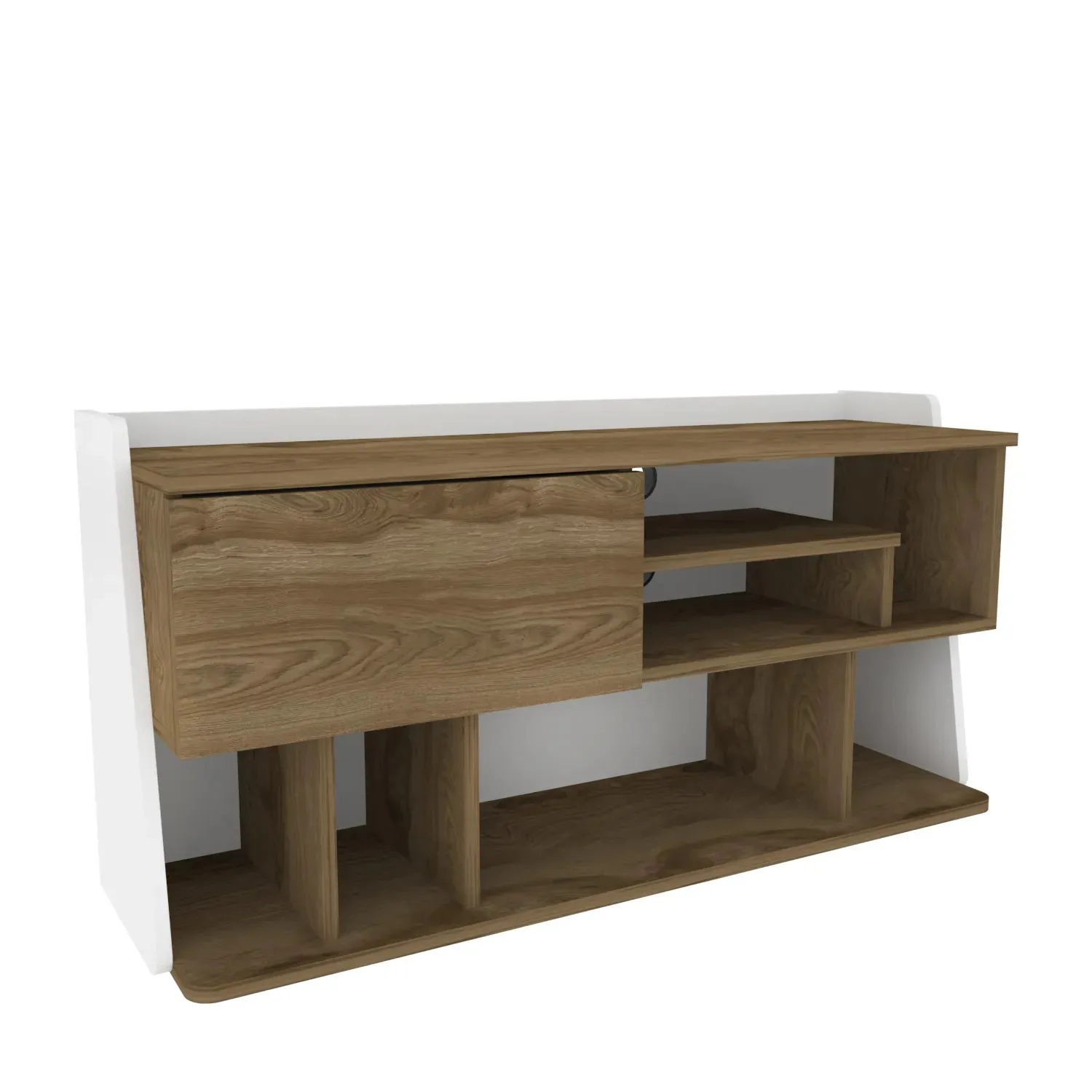 Raca 47" Wide TV Stand and Media Console for TVs up to 55" Decorotika