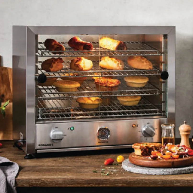 Roband 100 Pie Warmer Display with Light PM100L