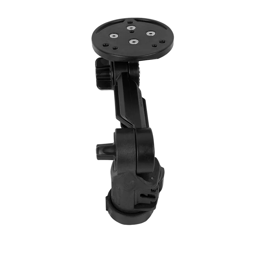 Round Base Fish Finder Mount with Track Mounted LockNLoad Mounting System