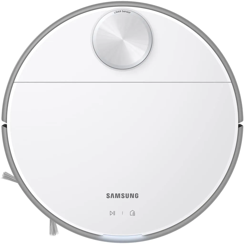 Samsung Jet Bot  Robot Vacuum Cleaner, Max 60W Suction Power with Clean Station | VR30T85513W/EU