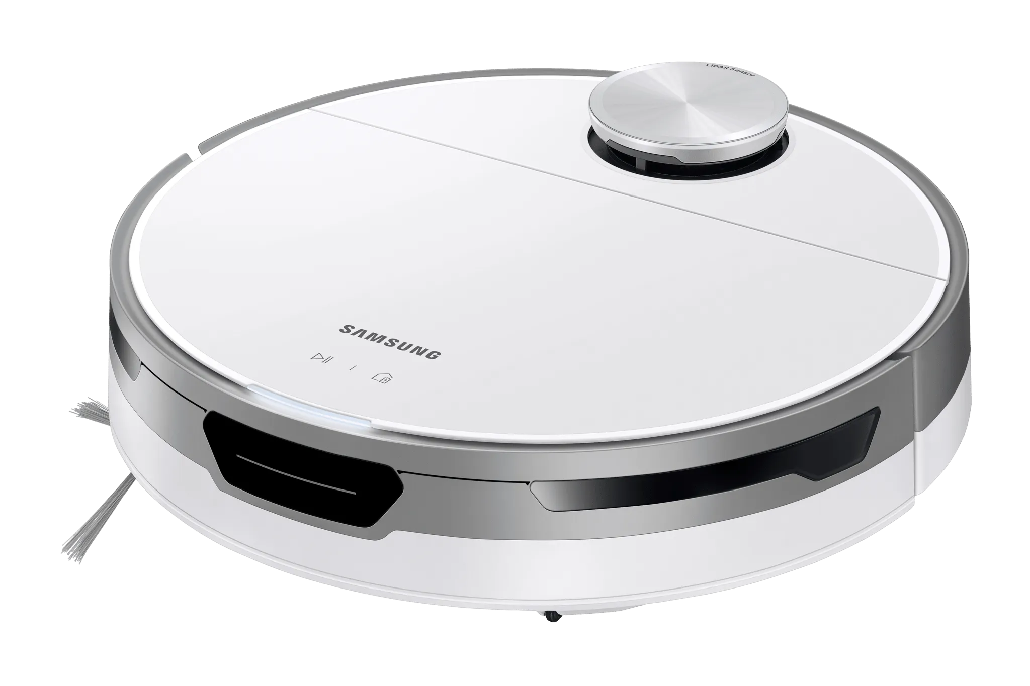Samsung Jet Bot  Robot Vacuum Cleaner, Max 60W Suction Power with Clean Station | VR30T85513W/EU