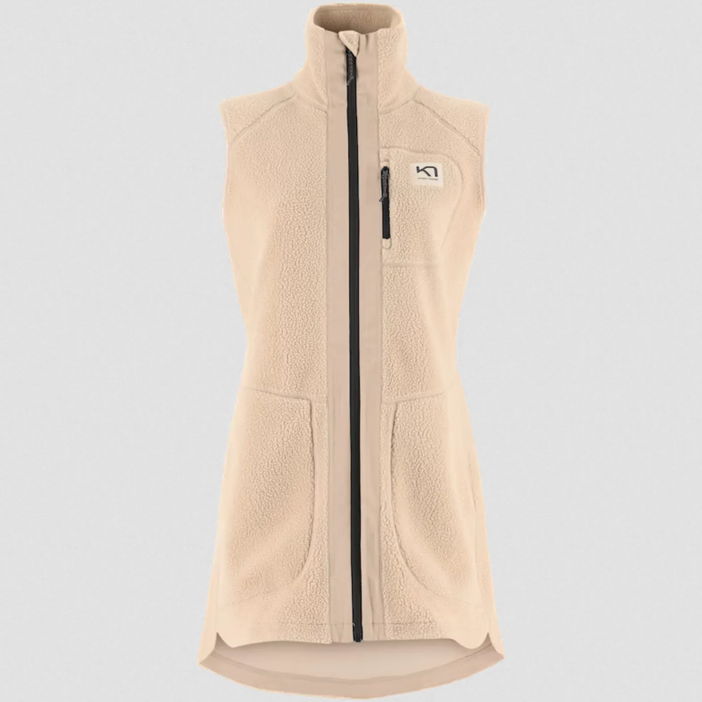 Sanne Pile Vest Long
