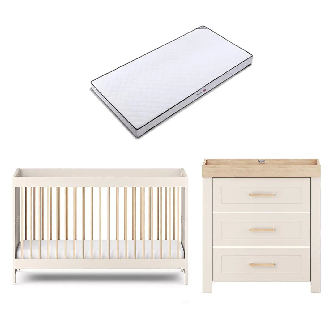 Silver Cross Seville 2 Piece Room Set - Cashmere Oak