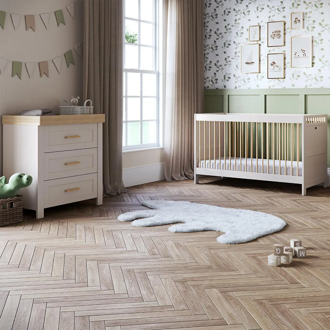 Silver Cross Seville 2 Piece Room Set - Cashmere Oak