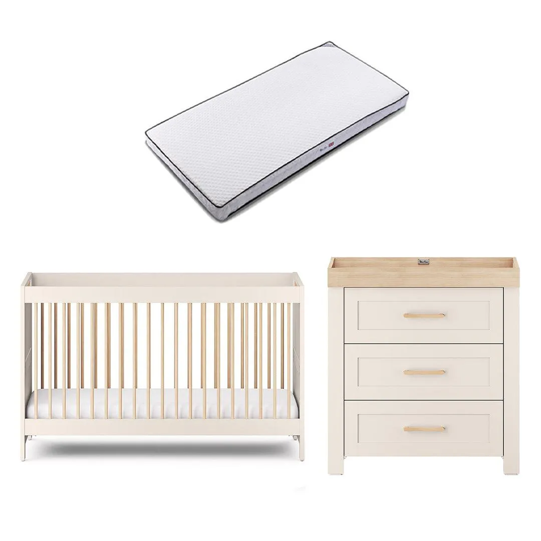 Silver Cross Seville 2 Piece Room Set - Cashmere Oak