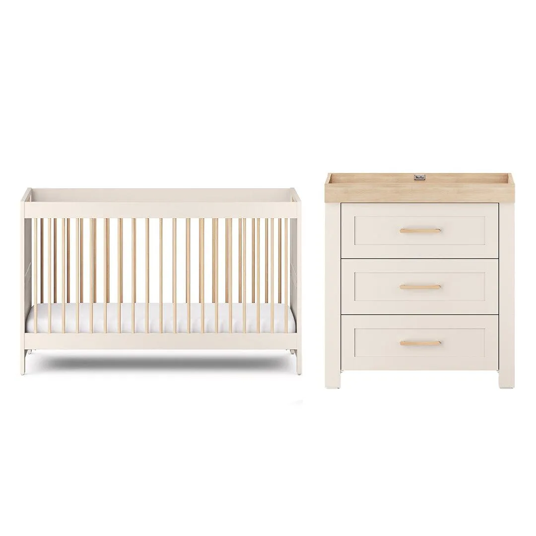 Silver Cross Seville 2 Piece Room Set - Cashmere Oak