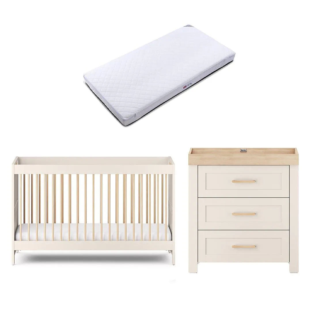 Silver Cross Seville 2 Piece Room Set - Cashmere Oak