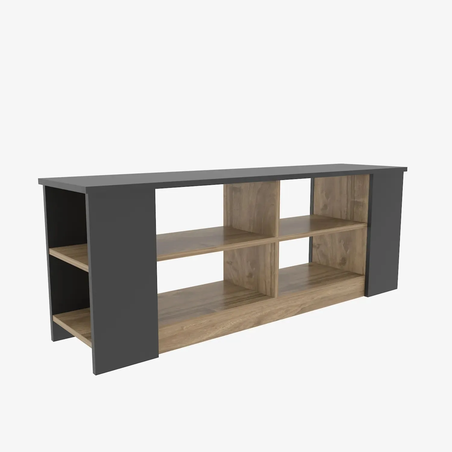 Space 55" Wide TV Stand for TVs up to 65'' | Media Console Decorotika