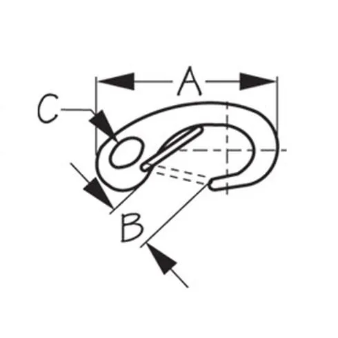 Spring Gate Snap Hook
