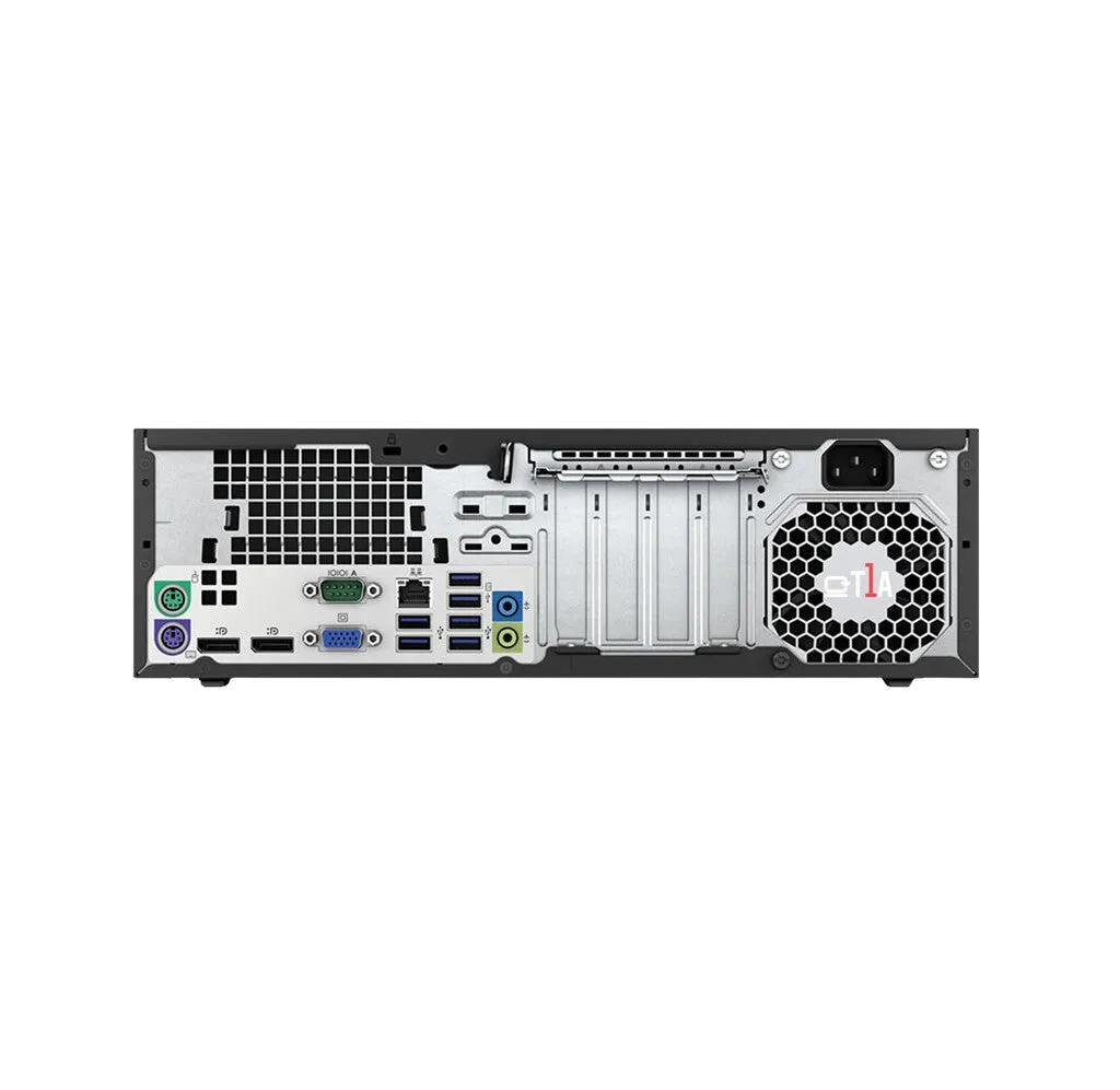 T1A HP EliteDesk 800 G1 Refurbished Intel Core i5 i5-4570 8 GB DDR3-SDRAM 240 GB SSD Windows 10 Pro SFF PC Black