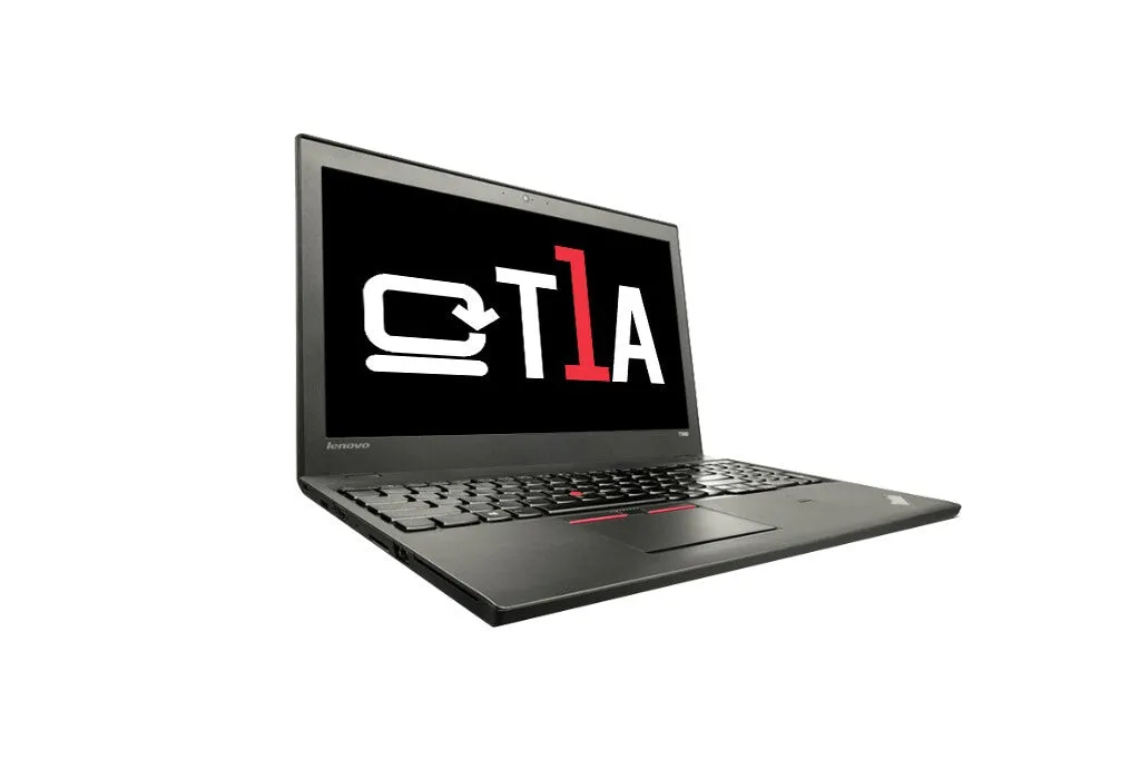 T1A Lenovo ThinkPad T560 15.6" Refurbished Laptop - Intel Core i5-6300U, 8GB RAM, 240GB SSD, Windows 10 Pro, Black