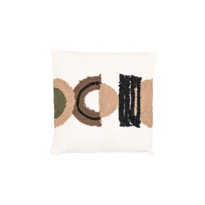 Terra Cotton Cushion Cover | Multi Stitch 45x45cm Zoco Home