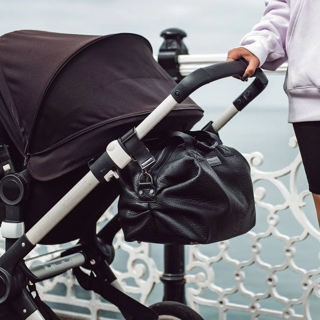 Tiba   Marl Stroller Clips - Gunmetal