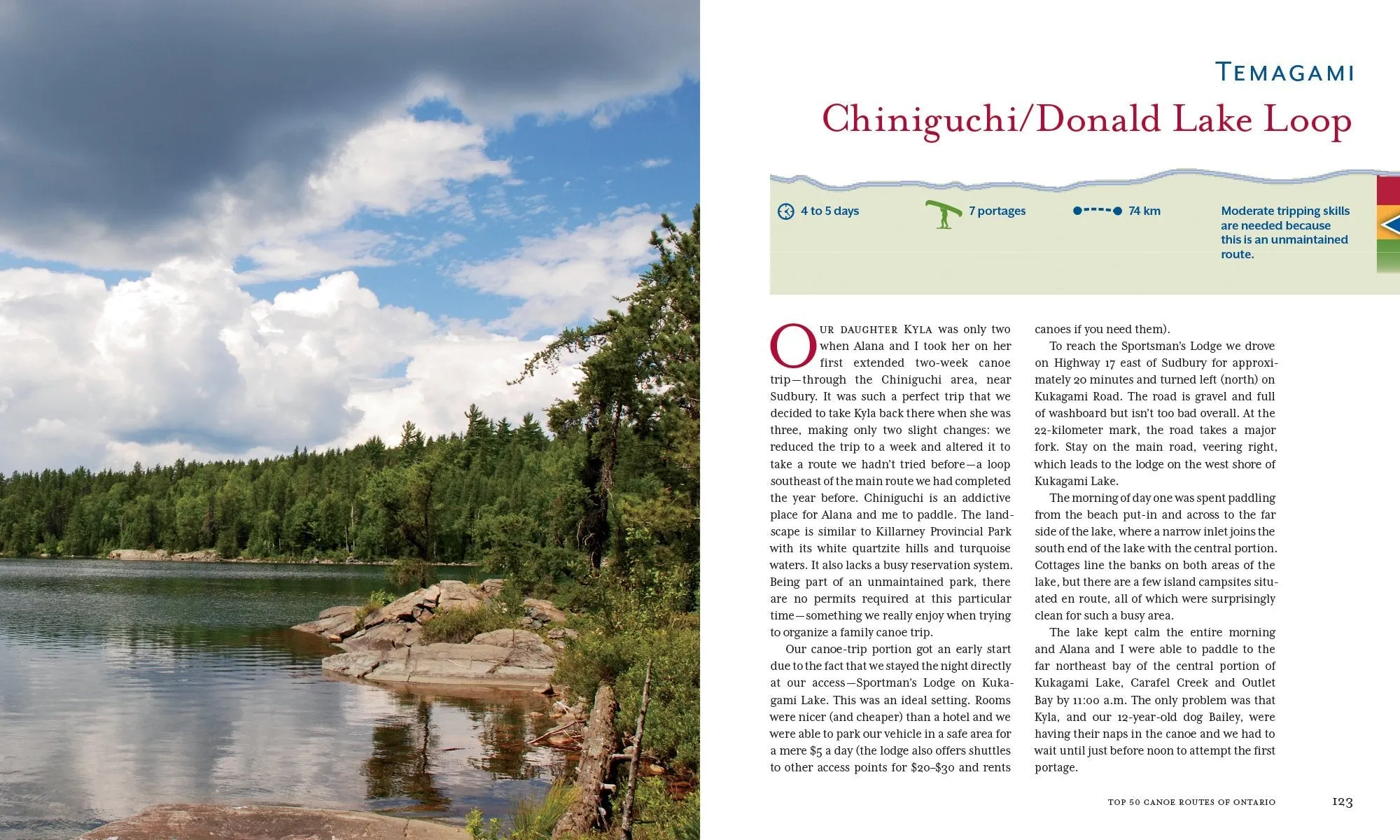 Top 60 Canoe Routes of Ontario
