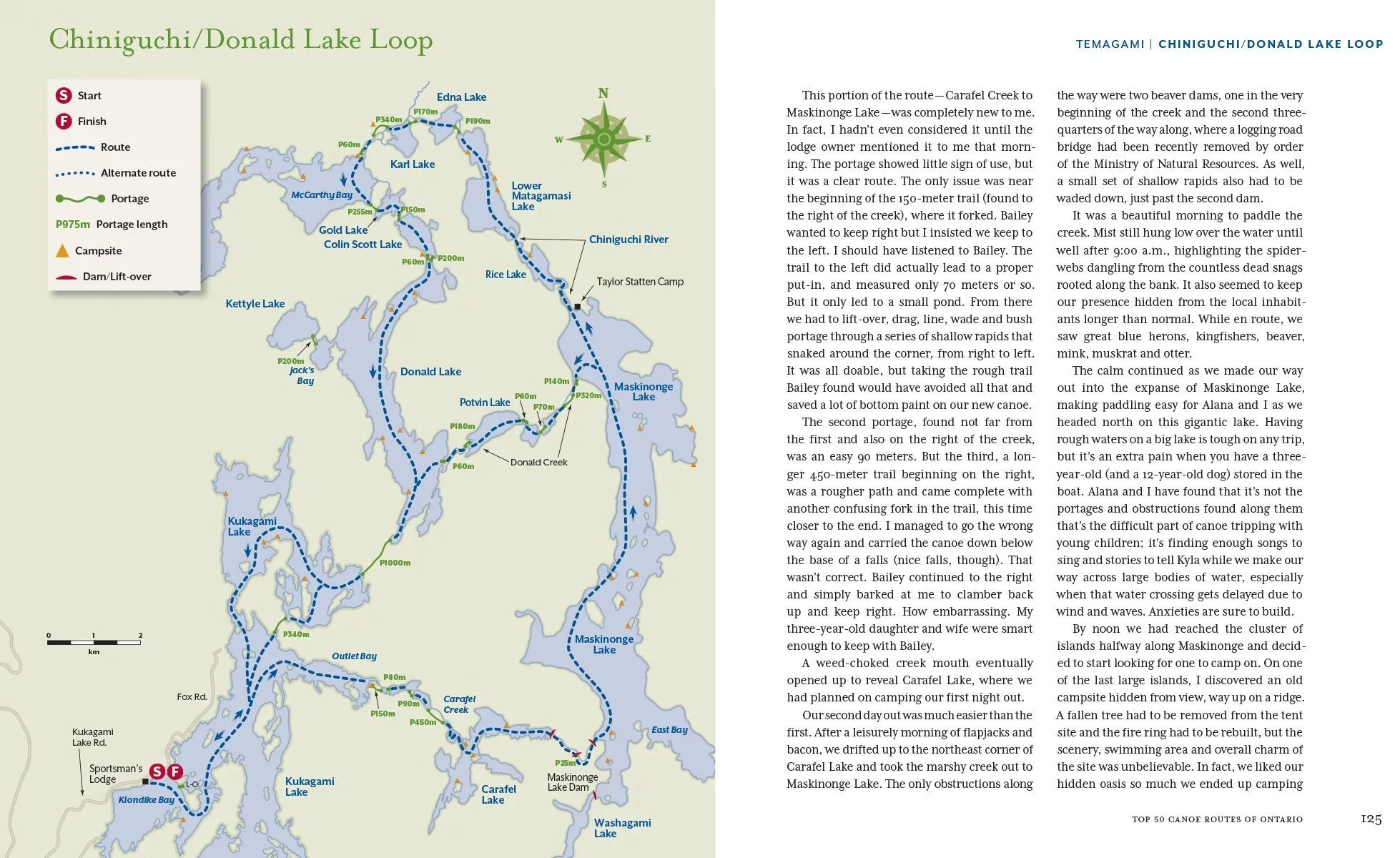 Top 60 Canoe Routes of Ontario