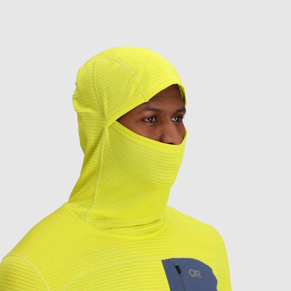 Vigor Grid Fleece Pullover Hoodie
