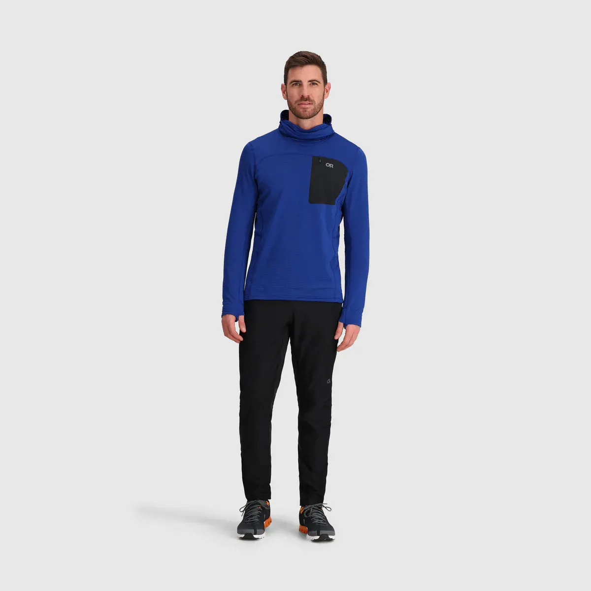 Vigor Grid Fleece Pullover Hoodie