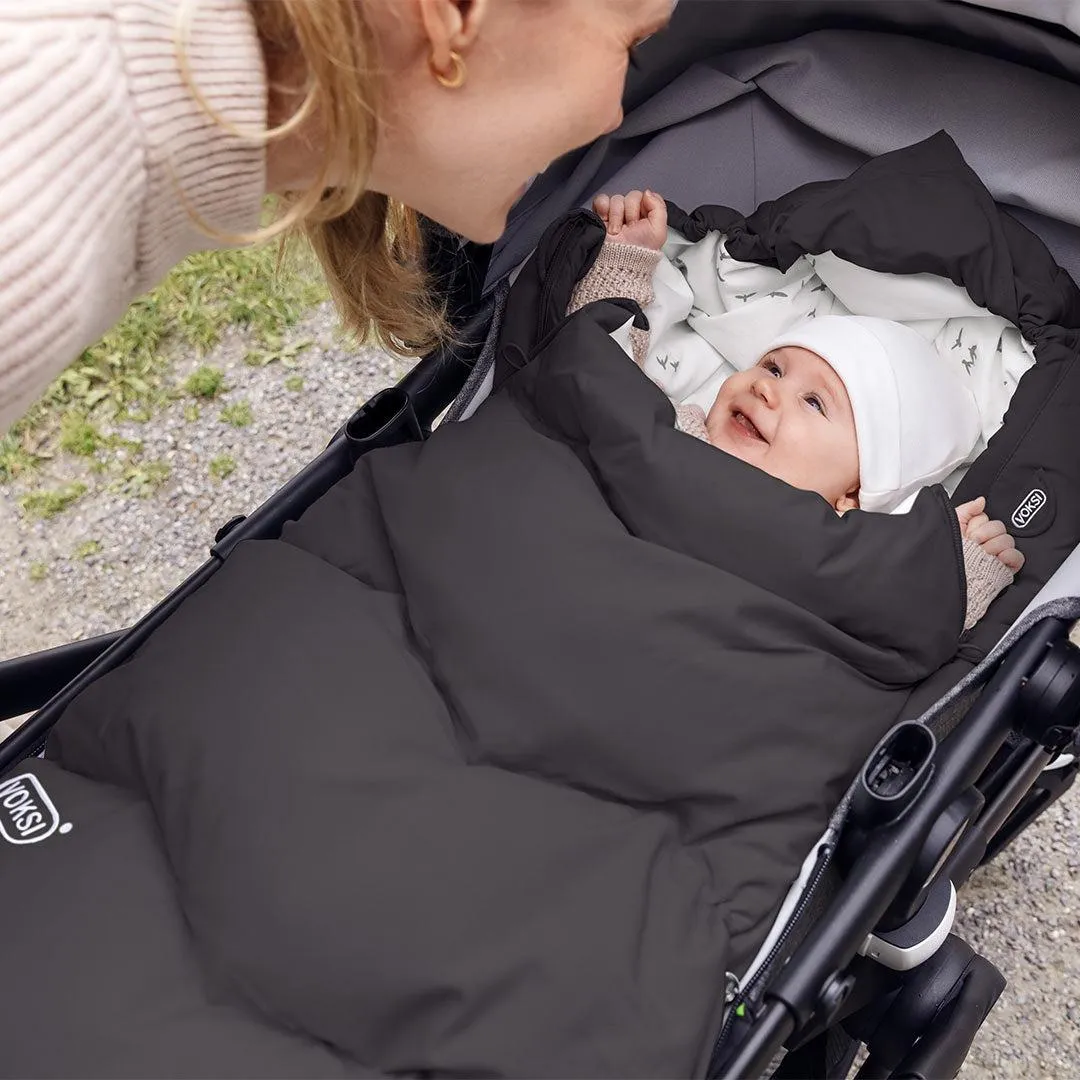 Voksi Explorer Footmuff - Grey - Flying
