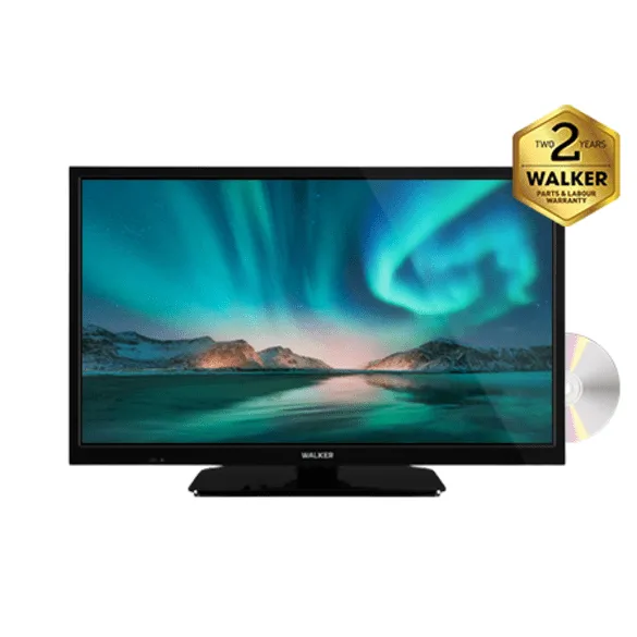Walker 24 Inch Smart TV with Built In DVD | WPT2421DVD