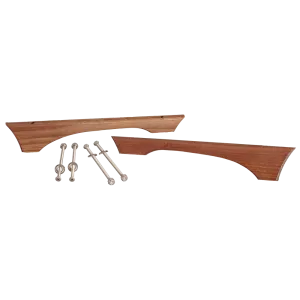 Walnut Kneeling Drops