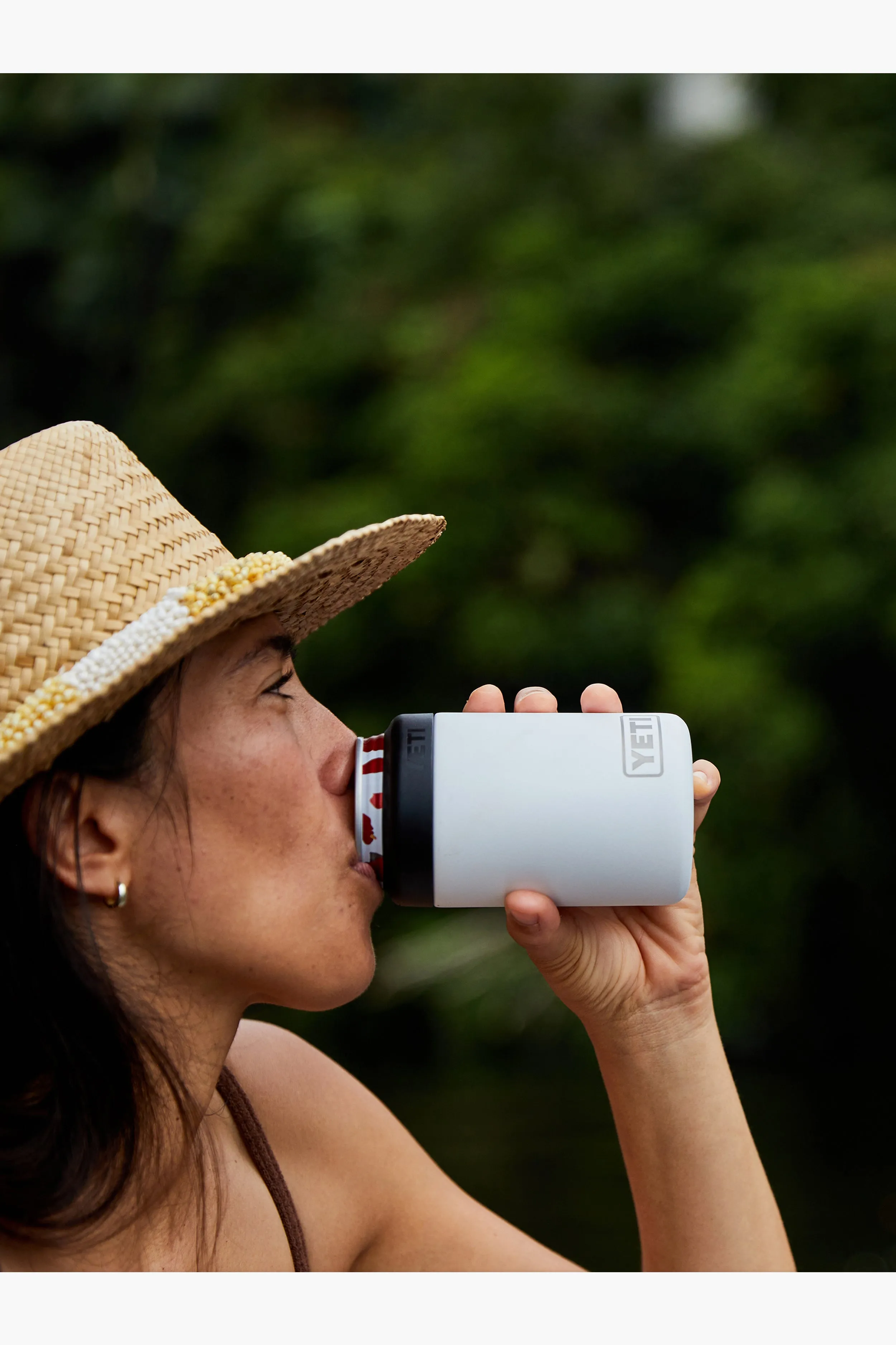 White 12oz Colster Can Insulator