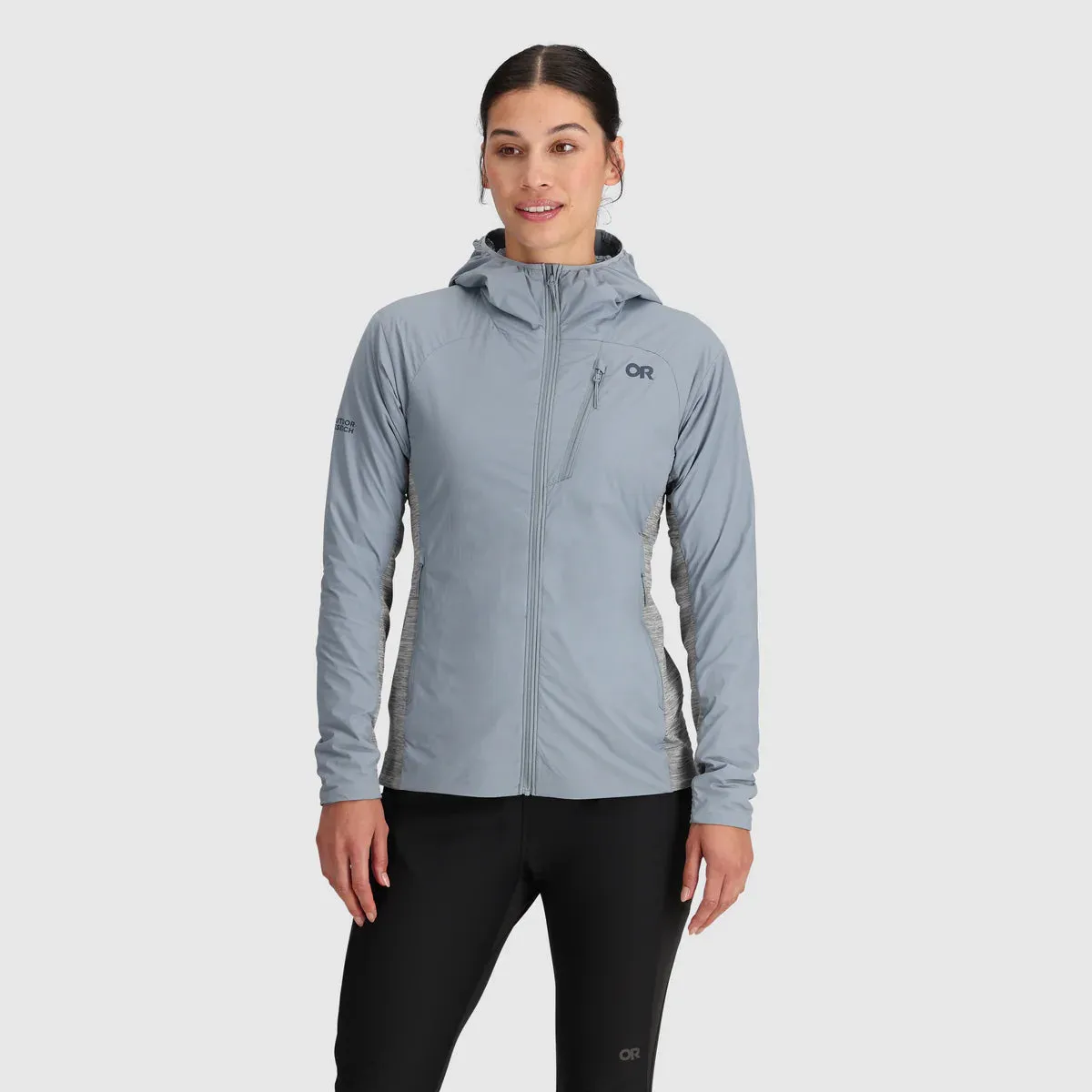 Womens Deviator Hoodie Slate Gray Heather
