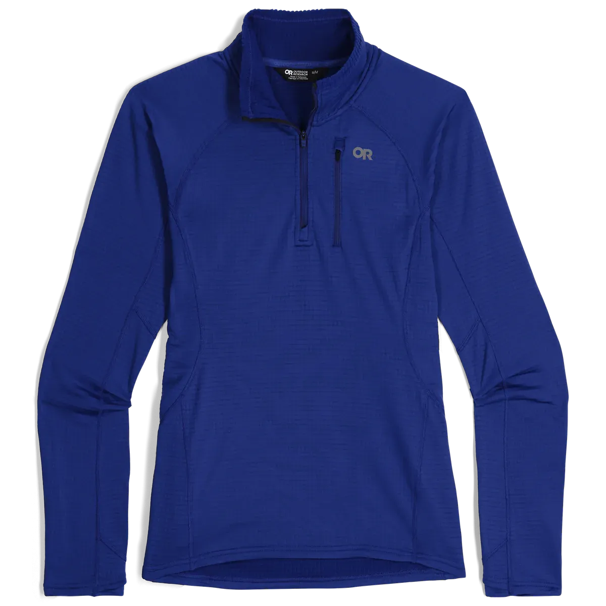 Womens Vigor Grid Fleece Quarter Zip
