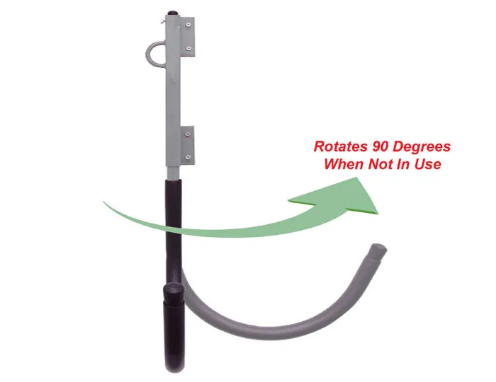 YakSwing Folding Kayak Wall Storage System